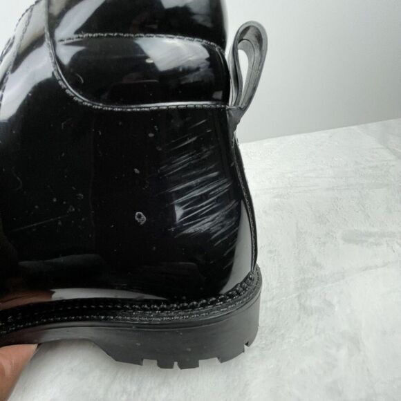 Circus by Sam Edelman Knox Women's Moto Combat Boots‎ Black Patent Leather Sz 8 - Picture 10 of 16